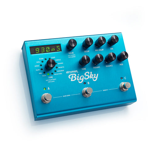 Strymon Big Sky Reverb Pedal