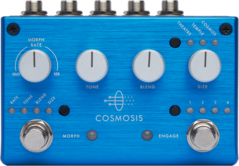 Pigtronix Cosmosis Stereo Morphing Reverb Effect Pedal