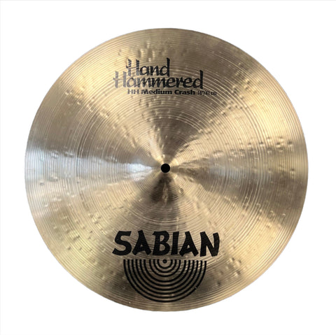 Sabian Hand Hammered 16" Medium Crash - New Old Stock