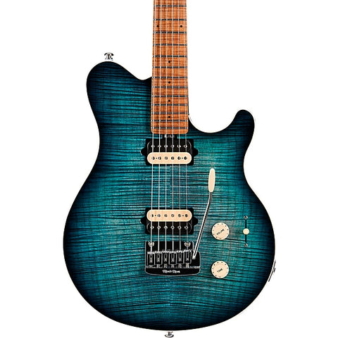 Music Man Axis Super Sport Yucatan Blue Flame