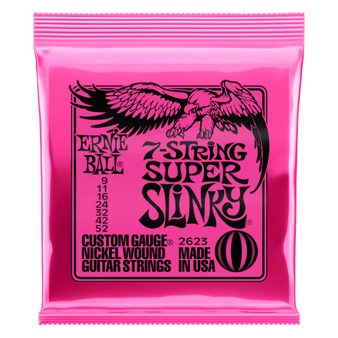 Ernie Ball 7-String Super Slinky Electric Guitar Strings