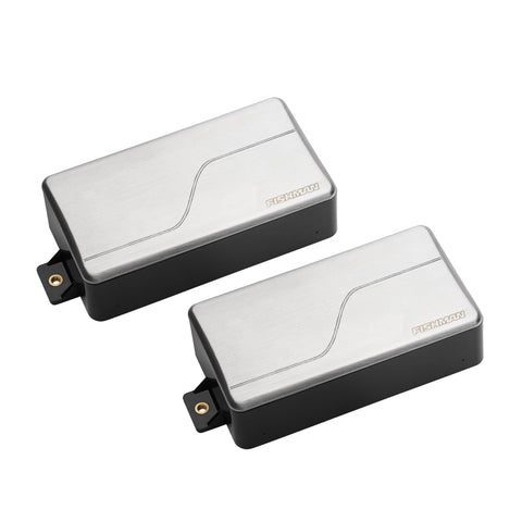 Fishman Fluence Modern Humbucker Set - Brushed Stainless Steel