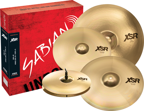 Sabian XSR Performance Set + Free 18" Crash