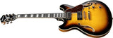 Ibanez - Artcore Expressionist AS93FM Semi-hollow Electric Guitar - Antique Yellow Sunburst