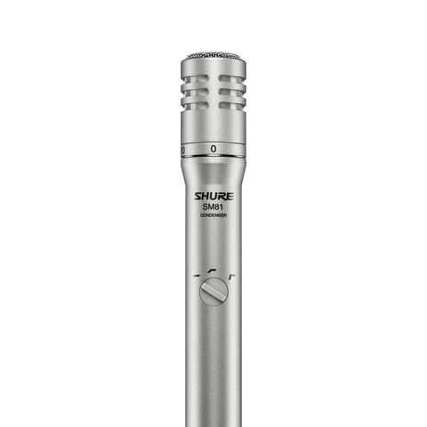 Shure SM81 Condenser Instrument Microphone