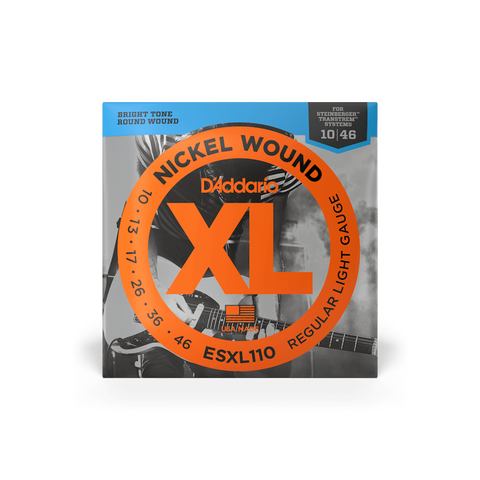 D'Addario Regular Light Double Ball End Electric Guitar Strings