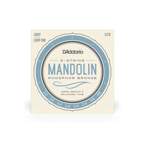 D'Addario EJ73 Phosphor Bronze Light Mandolin Strings