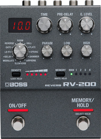 Boss RV-200 Reverb Effect Pedal