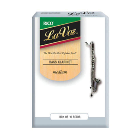 Rico La Voz Bass Clarinet Reeds