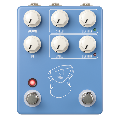 JHS Artificial Blonde Vibrato Pedal