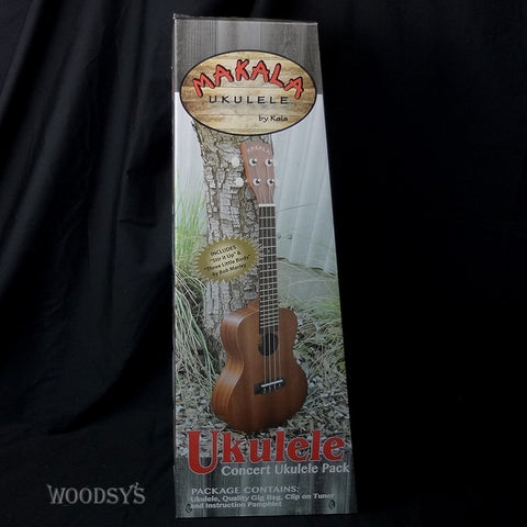 Kala MKC Concert Makala Ukulele Package