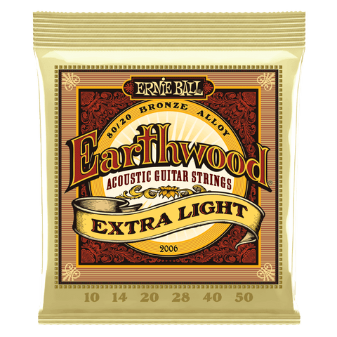 Ernie Ball Earthwood 80/20 Bronze Acoustic Guitar Strings