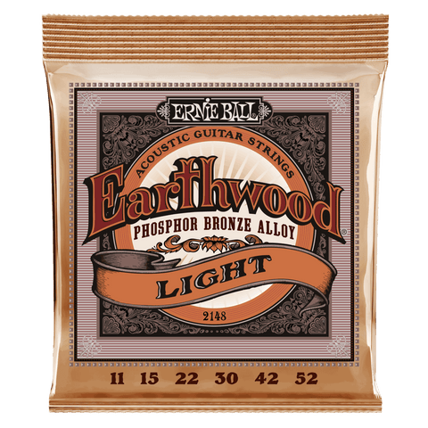 Ernie Ball Earthwood Phosphor Bronze Acoustic Guitar Strings