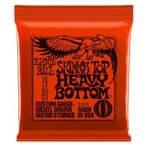 Ernie Ball Skinny Top Heavy Bottom Nickel Wound Electric Guitar Strings