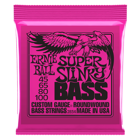 Ernie Ball Super Slinky Nickel Wound Electric Bass Strings