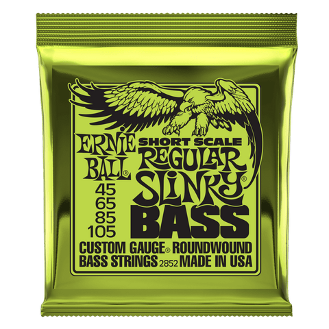 Ernie Ball Regular Slinky Nickel Wound Short Scale Electric Bass Strings