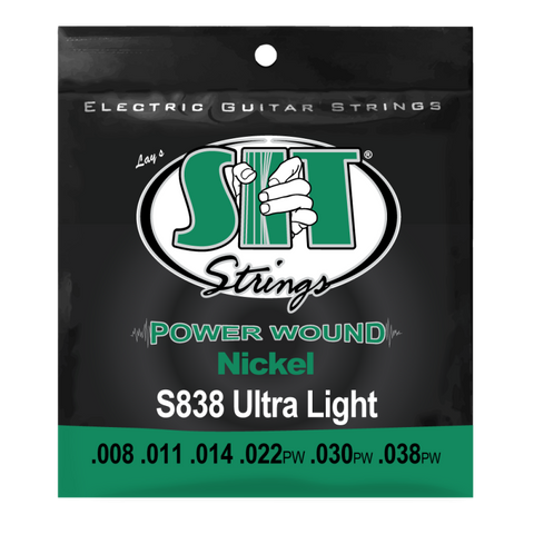 SIT Power Wound Nickel Electric Guitar Strings