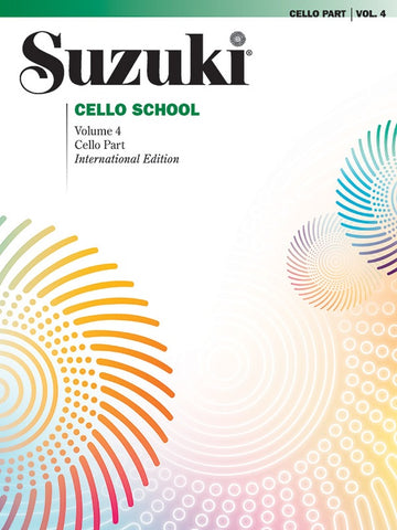 Suzuki Cello School, Volume 4