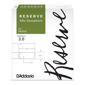 D'Addario Reserve Alto Saxophone Reeds