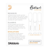 D'Addario Reserve Evolution Bb Clarinet Reeds