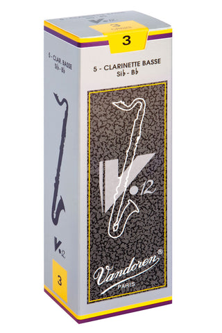 Vandoren V12 Bass Clarinet Reeds