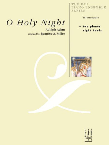 O Holy Night for 2 pianos, 8 hands