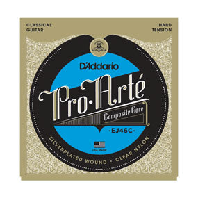 D'Addario EJ46C Pro-Arté Composite Core Hard Tension Classical Guitar Strings