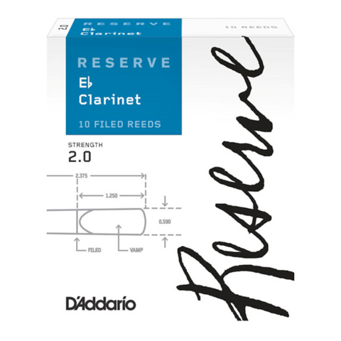 D'addario Reserve Eb Clarinet Reeds