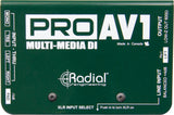 Radial Engineering ProAV1 Multimedia Direct Box