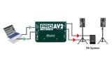 Radial Engineering ProAV2 Stereo Multimedia Direct Box