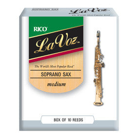 Rico La Voz Soprano Saxophone Reeds