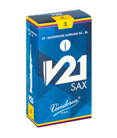 Vandoren V21 Soprano Saxophone Reeds